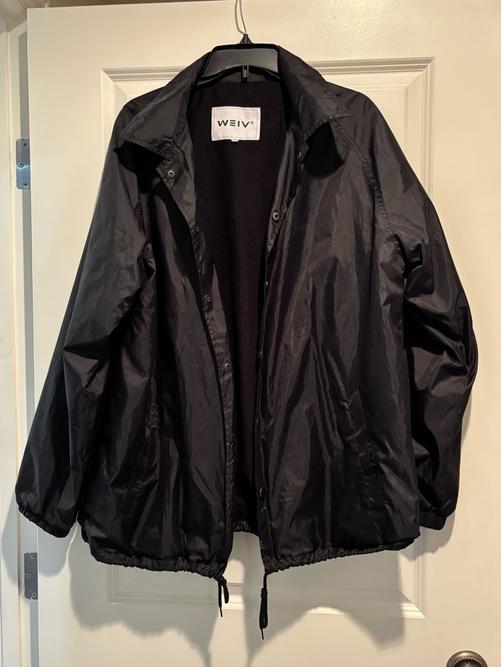 Men's Black Lightweight  Jacket